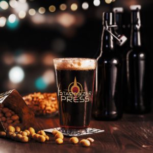Stargazer Press Shaker pint glass